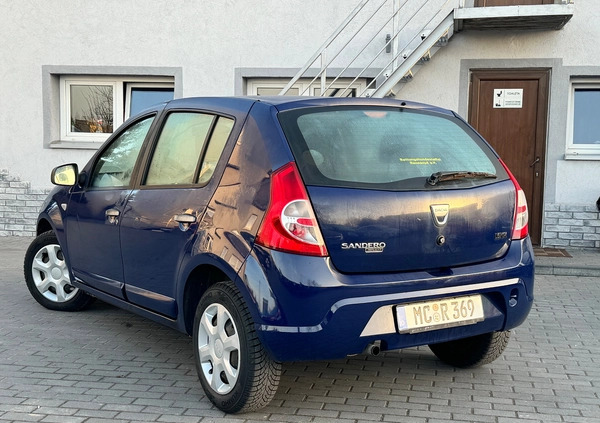 Dacia Sandero cena 9450 przebieg: 199876, rok produkcji 2009 z Inowrocław małe 56